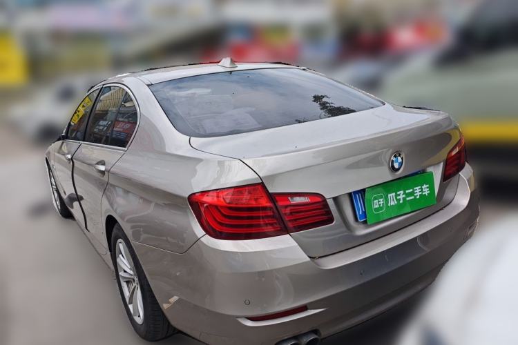 Used BMW 5 Series 2014 520i Elegant Edition Rear Left 45 Deg
