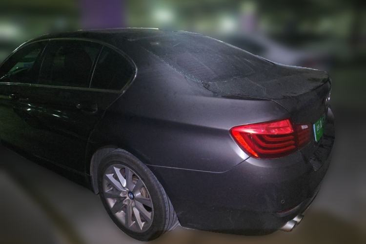 Used BMW 5 Series 2014 530Li Leading Model Rear Left 45 Deg