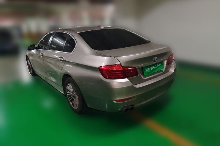 Used BMW 5 Series 2014 525Li Leading Model Rear Left 45 Deg