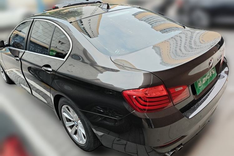 Used BMW 5 Series 2014 520i Elegant Edition Rear Left 45 Deg