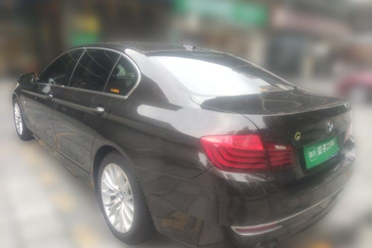 Used BMW 5 Series 2014 525Li Luxury Design Package Rear Left 45 Deg