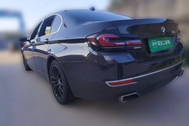 Used BMW 5 Series 2014 525Li Luxury Design Package Rear Left 45 Deg