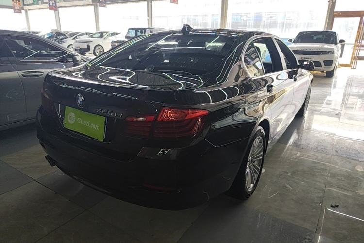 Used BMW 5 Series 2014 525Li Leading Model Rear Right 45 Deg