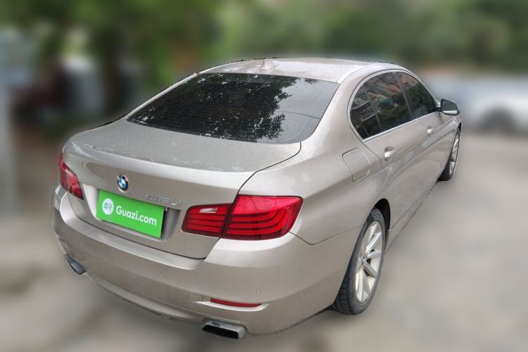 Used BMW 5 Series 2014 535Li Leading Model Rear Right 45 Deg
