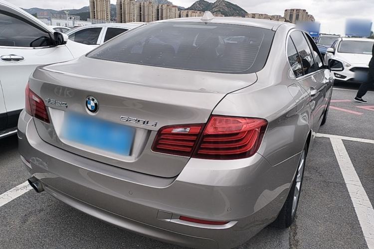 Used BMW 5 Series 2014 520Li Elegant Model Rear Right 45 Deg