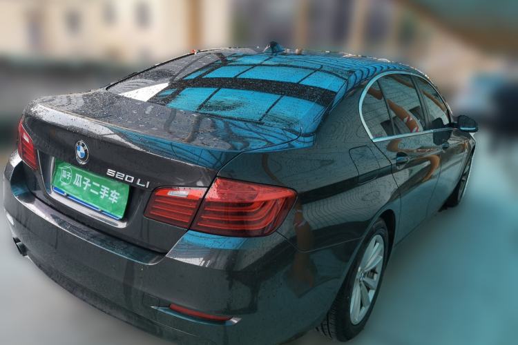 Used BMW 5 Series 2014 520Li Elegant Model Rear Right 45 Deg