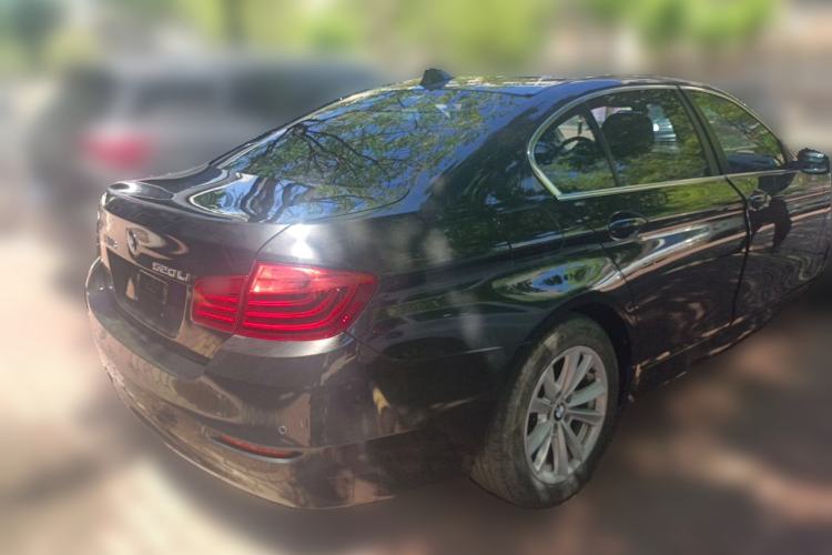 Used BMW 5 Series 2014 520Li Elegant Model Rear Right 45 Deg