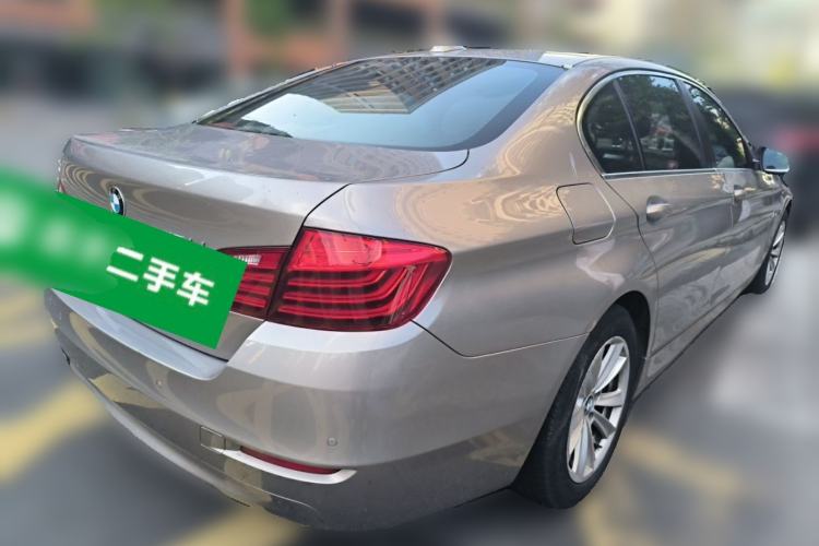 Used BMW 5 Series 2014 520Li Elegant Model Rear Right 45 Deg