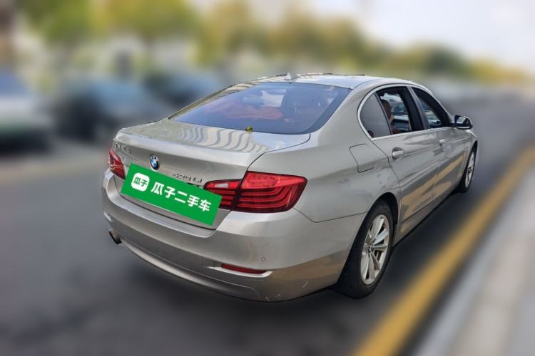 Used BMW 5 Series 2014 520Li Elegant Model Rear Right 45 Deg
