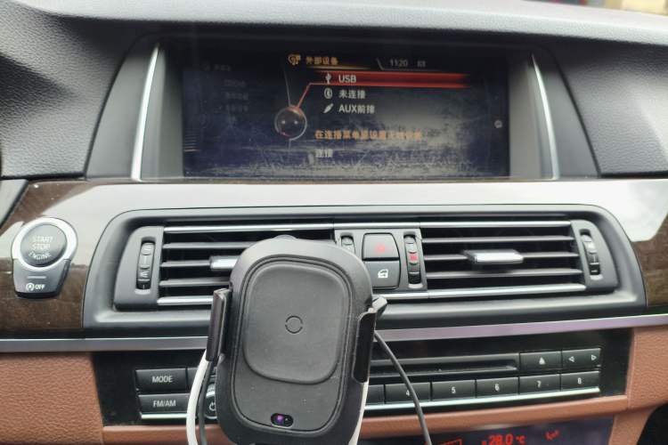 Used BMW 5 Series 2014 528Li Leading Model Audio And AC Panel