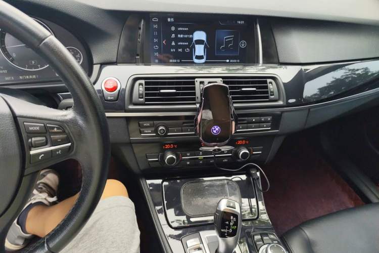 Used BMW 5 Series 2014 520Li Elegant Model Audio And AC Panel