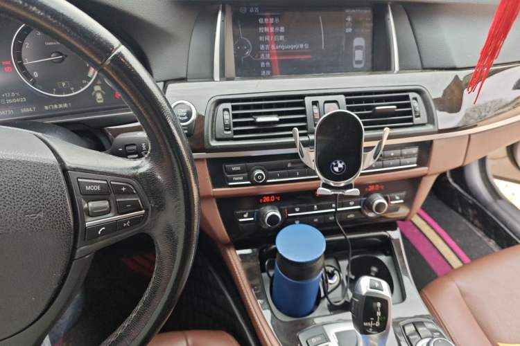 Used BMW 5 Series 2014 525Li Leading Model Audio And AC Panel