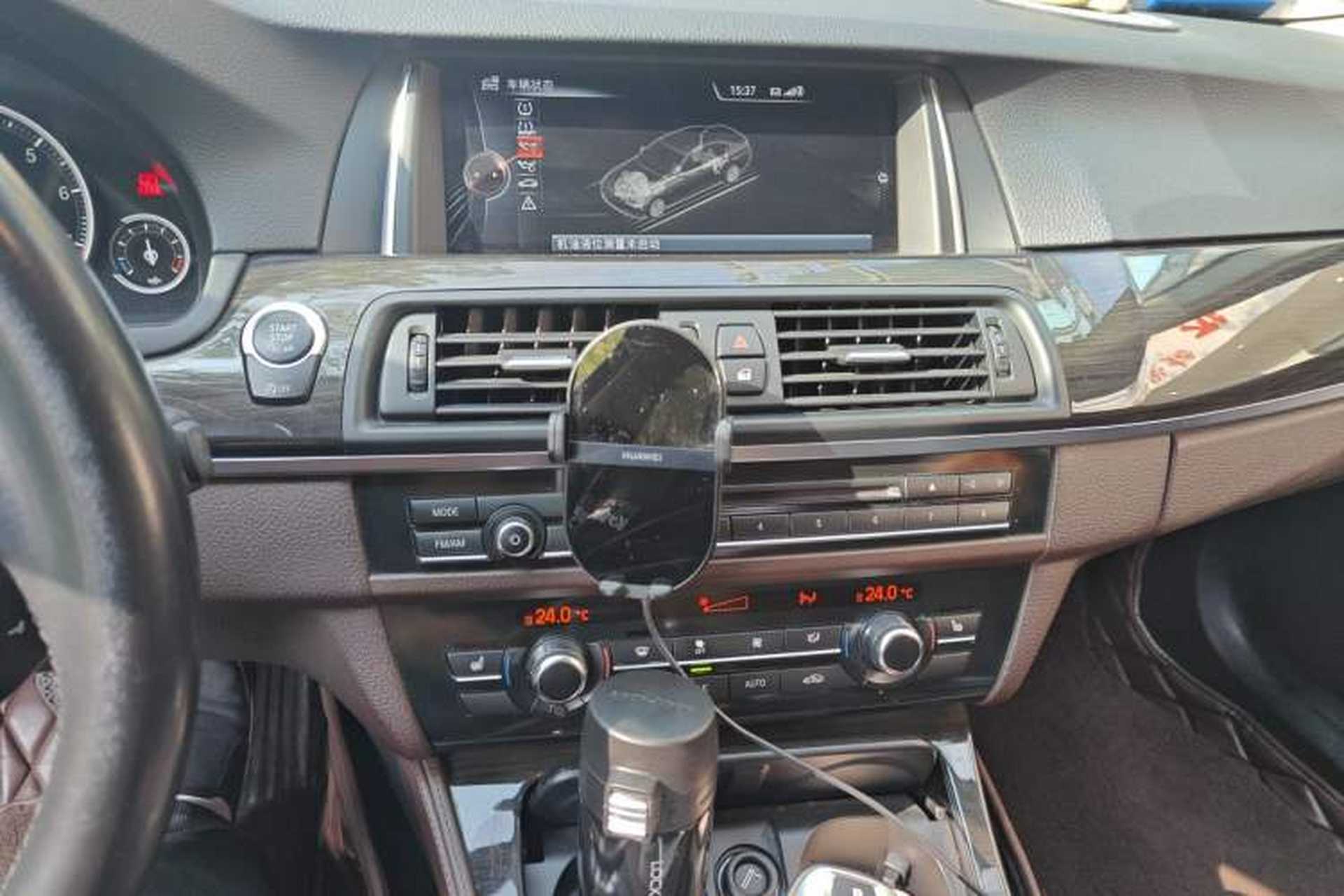 Used BMW 5 Series 2014 525Li Luxury Design Package Audio And AC Panel