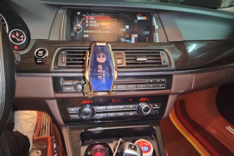 Used BMW 5 Series 2014 525Li Luxury Design Package Audio And AC Panel