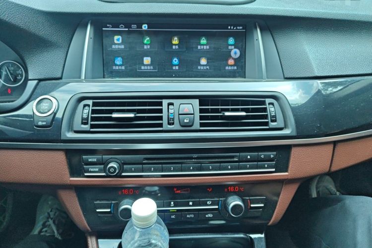 Used BMW 5 Series 2014 520Li Elegant Model Audio And AC Panel