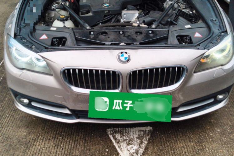 Used BMW 5 Series 2014 525Li Leading Model Engine Bay