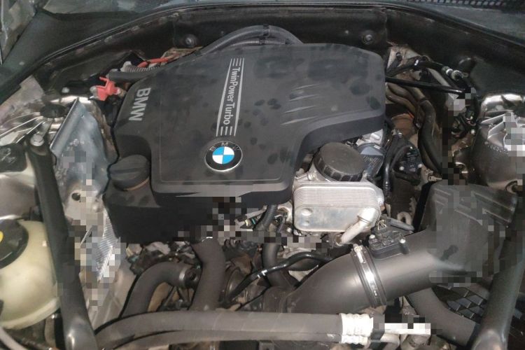 Used BMW 5 Series 2014 525Li Leading Model Engine Bay