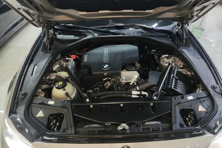 Used BMW 5 Series 2014 525Li Leading Model Engine Bay