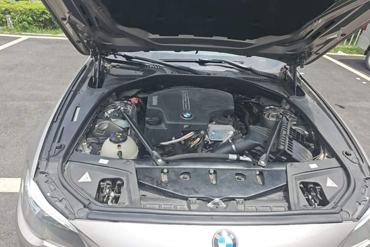 Used BMW 5 Series 2014 525Li Luxury Design Package Engine Bay