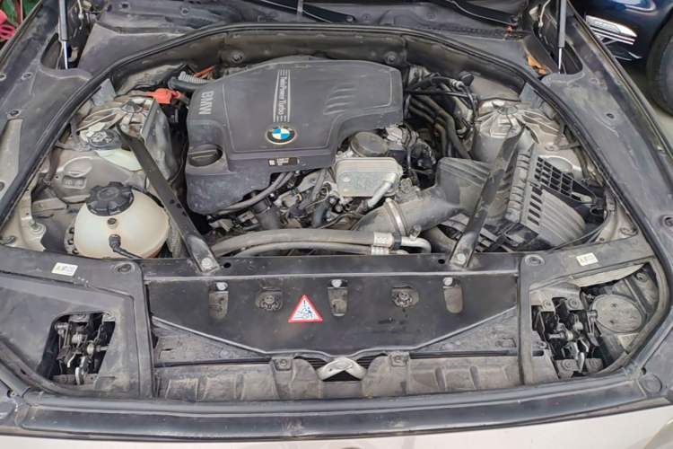 Used BMW 5 Series 2014 520Li Elegant Model Engine Bay