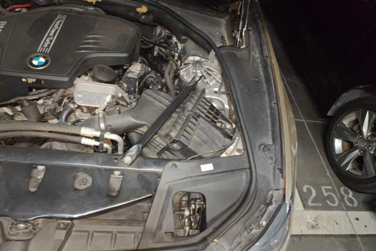 Used BMW 5 Series 2014 525Li Luxury Design Package Engine Bay Left