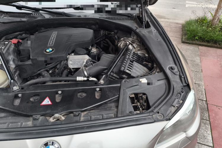 Used BMW 5 Series 2014 520Li Elegant Model Engine Bay Left