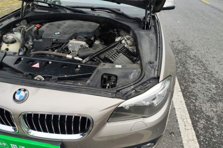 Used BMW 5 Series 2014 520Li Elegant Model Engine Bay Left
