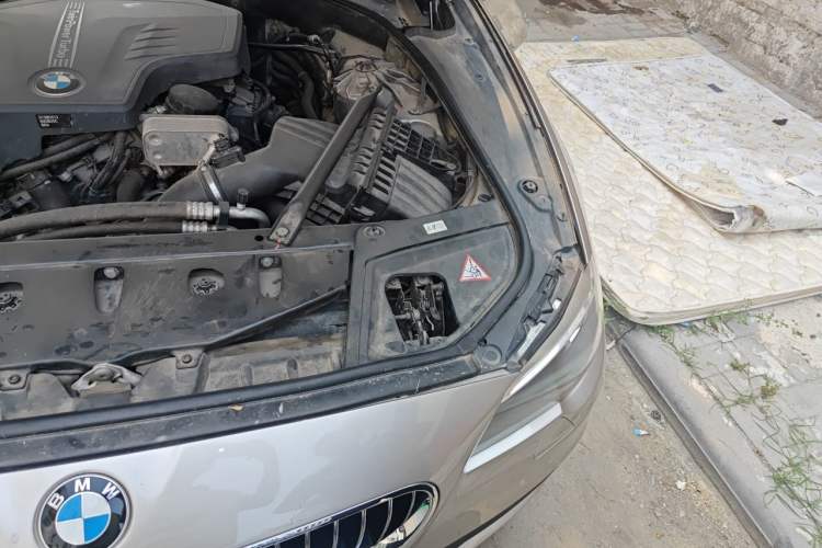 Used BMW 5 Series 2014 525Li Leading Model Engine Bay Left