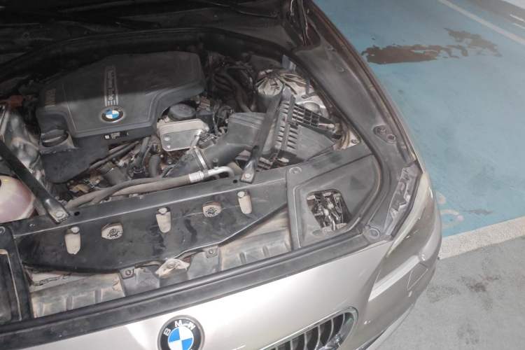 Used BMW 5 Series 2014 520Li Elegant Model Engine Bay Left
