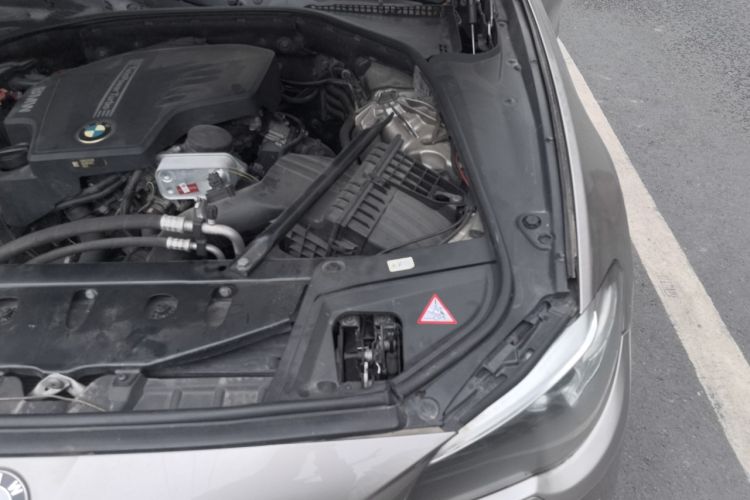 Used BMW 5 Series 2014 525Li Luxury Design Package Engine Bay Left