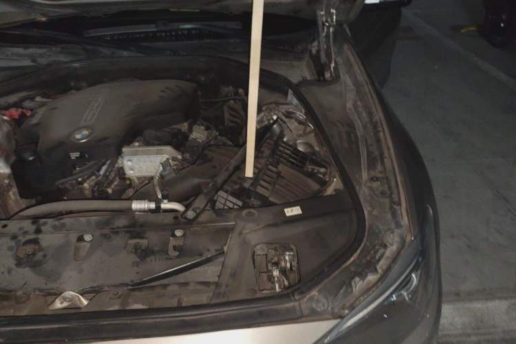 Used BMW 5 Series 2014 525Li Luxury Design Package Engine Bay Left