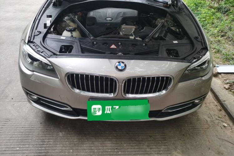 Used BMW 5 Series 2014 525Li Luxury Design Package Engine Bay
