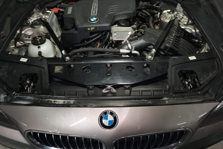 Used BMW 5 Series 2014 525Li Leading Model Engine Bay