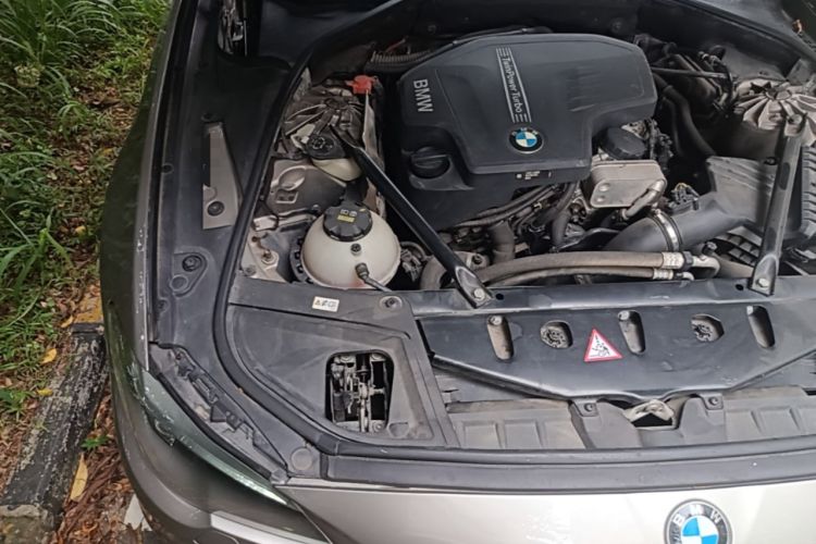Used BMW 5 Series 2014 525Li Luxury Design Package Engine Bay Right