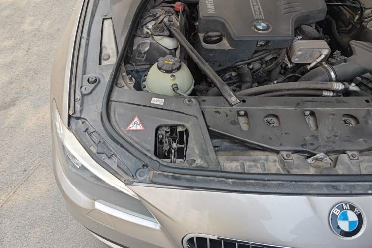 Used BMW 5 Series 2014 525Li Leading Model Engine Bay Right