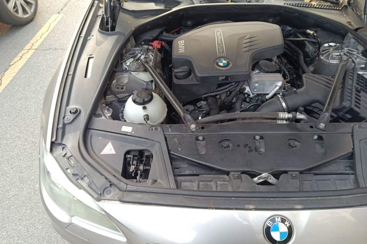 Used BMW 5 Series 2014 525Li Luxury Design Package Engine Bay Right