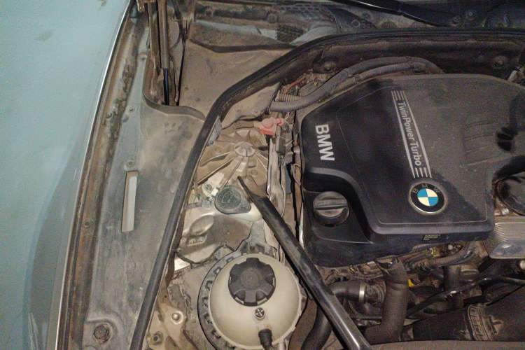 Used BMW 5 Series 2014 520Li Elegant Model Engine Bay Right