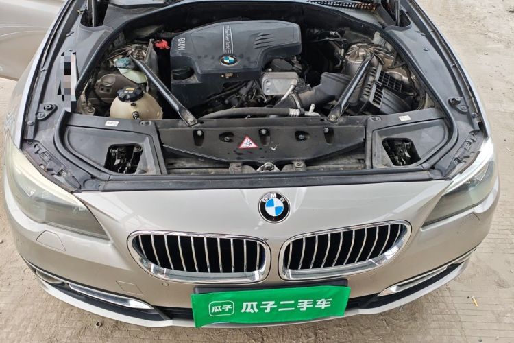 Used BMW 5 Series 2014 525Li Luxury Design Package Engine Bay