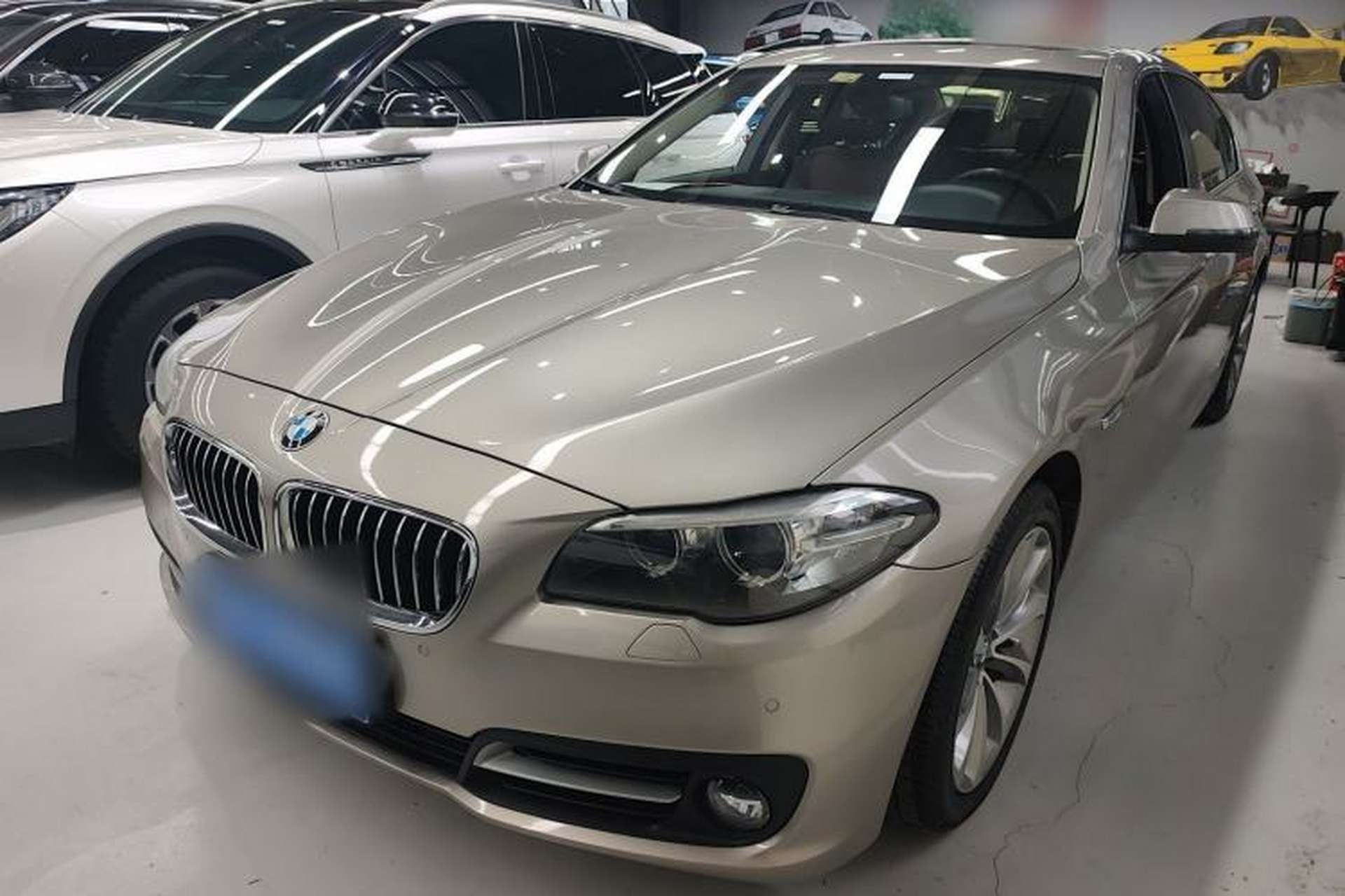 Used BMW 5 Series 2014 528Li Leading Model Front Left 45 Deg