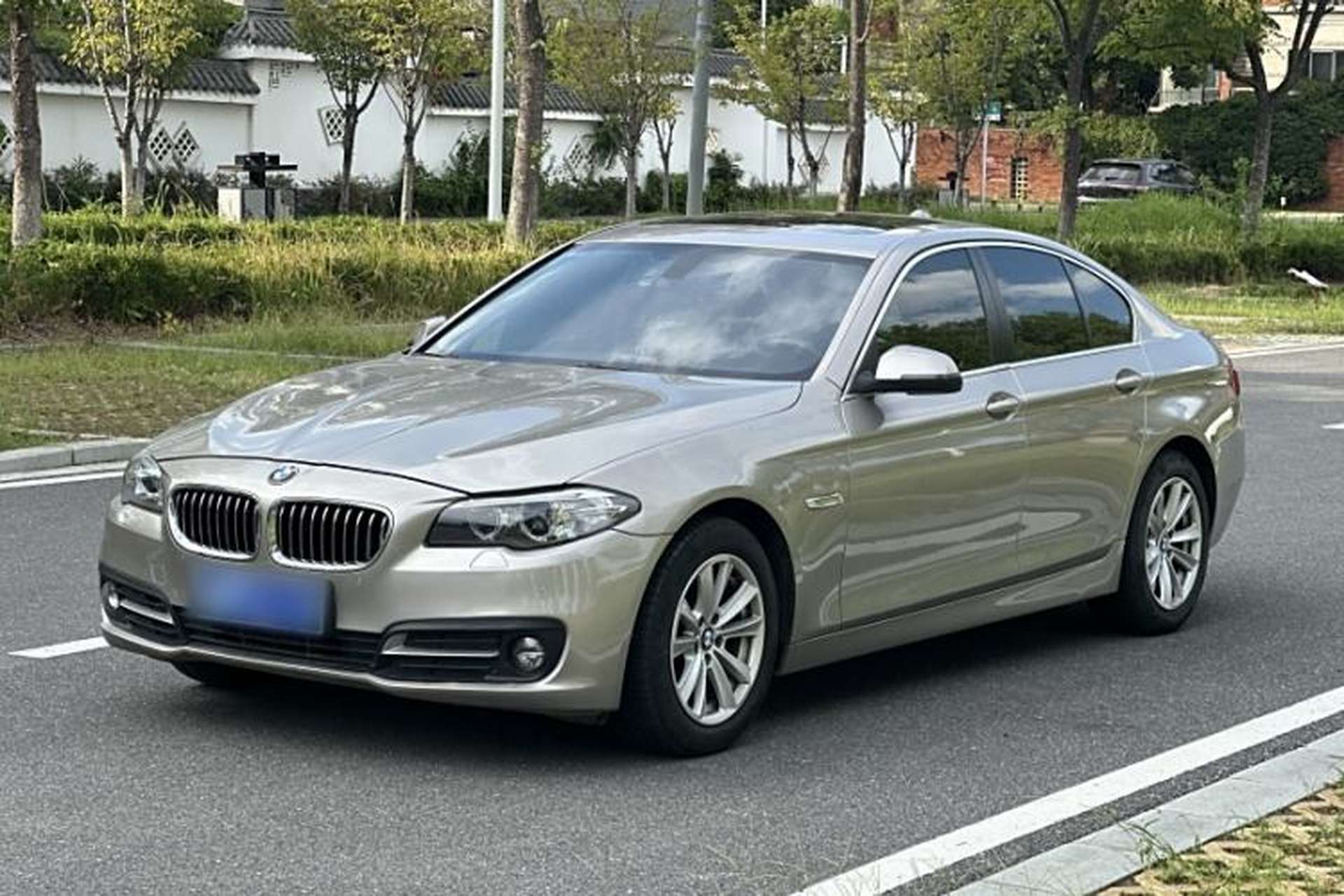 Used BMW 5 Series 2014 520i Elegant Edition Front Left 45 Deg