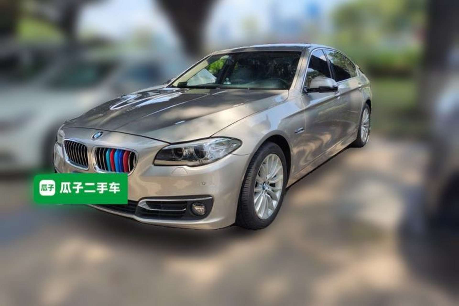 Used BMW 5 Series 2014 525Li Luxury Design Package Front Left 45 Deg
