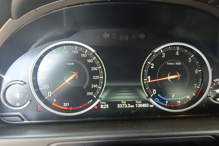 Used BMW 5 Series 2014 525Li Luxury Design Package Instrument Cluster