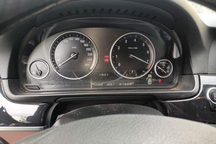 Used BMW 5 Series 2014 520Li Elegant Model Instrument Cluster