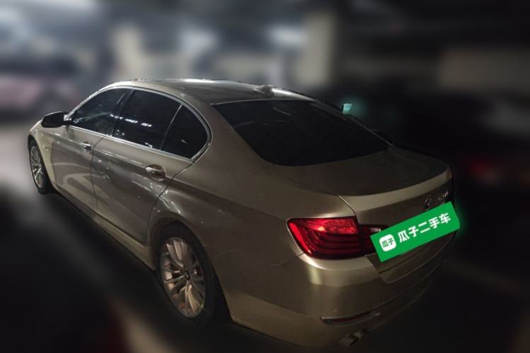 Used BMW 5 Series 2014 525Li Luxury Design Package Rear Left 45 Deg