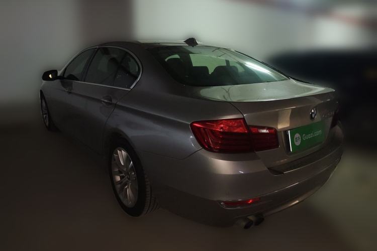 Used BMW 5 Series 2014 525Li Luxury Design Package Rear Left 45 Deg