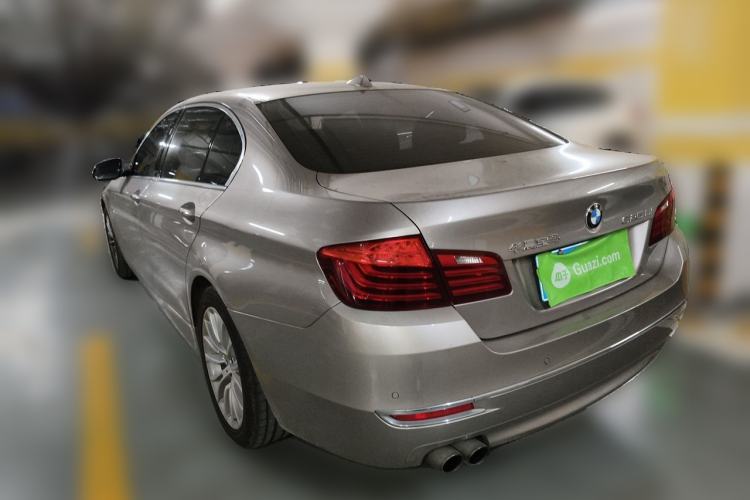 Used BMW 5 Series 2014 525Li Luxury Design Package Rear Left 45 Deg