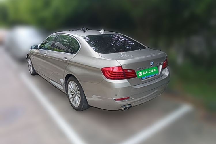 Used BMW 5 Series 2014 525Li Luxury Design Package Rear Left 45 Deg
