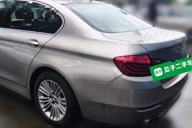 Used BMW 5 Series 2014 525Li Leading Model Rear Left 45 Deg