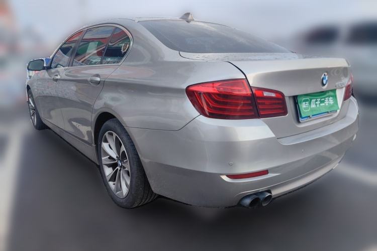 Used BMW 5 Series 2014 528Li Leading Model Rear Left 45 Deg