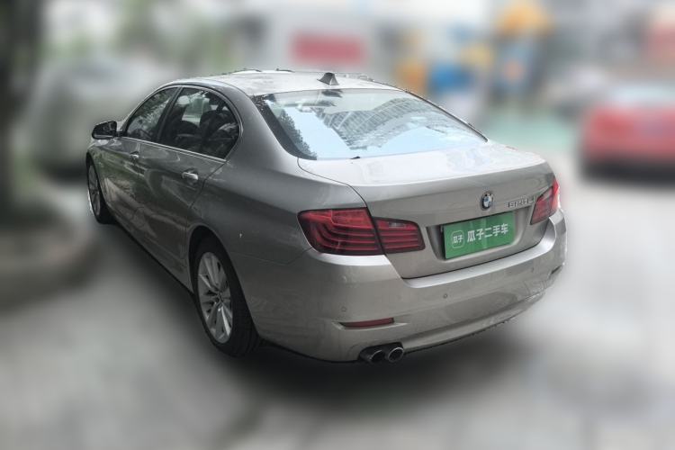 Used BMW 5 Series 2014 528Li Leading Model Rear Left 45 Deg